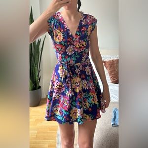 Yumi Kim Floral Wrap Dress